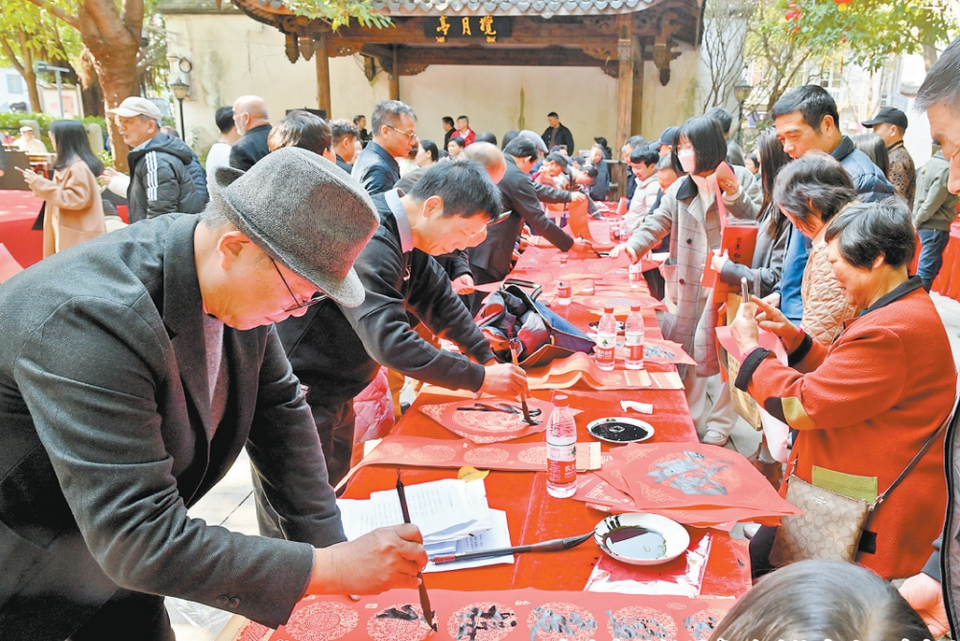福州鼓楼：文化惠民活动传递新春的温暖和喜悦