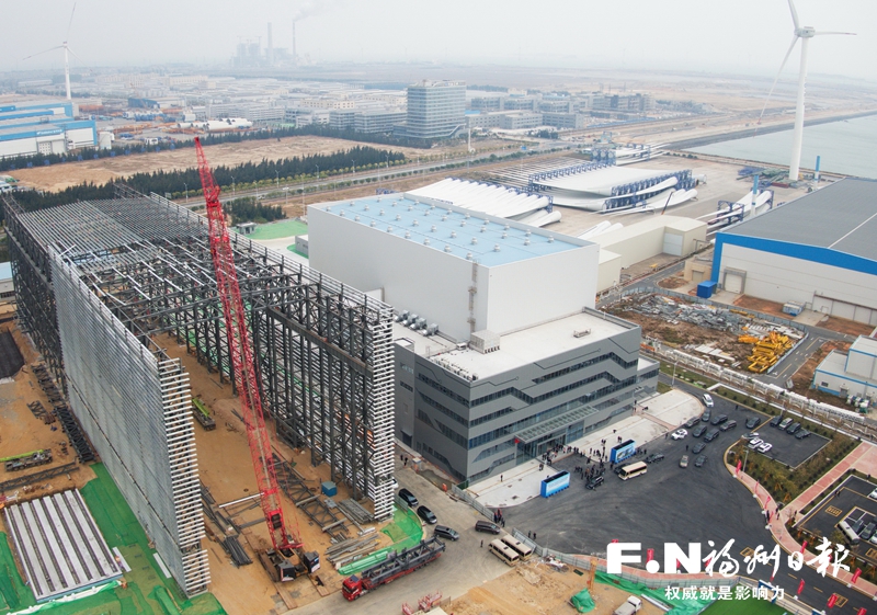 我国首个海上风电机组地面试验平台在福建福清投运
