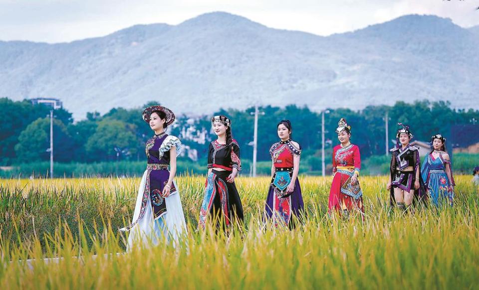 宁德福安：乡村模特队 走出畲家古韵今风