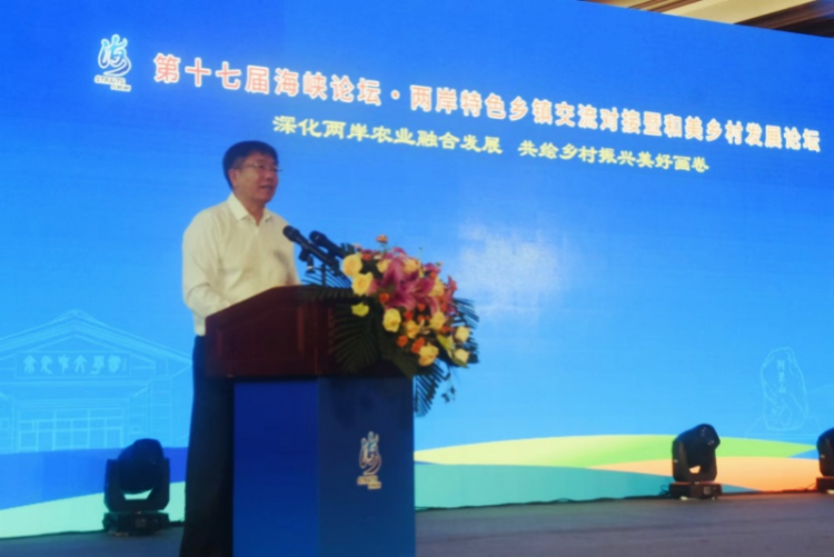 第十七届海峡论坛·两岸特色乡镇交流对接活动举办_fororder_图片1