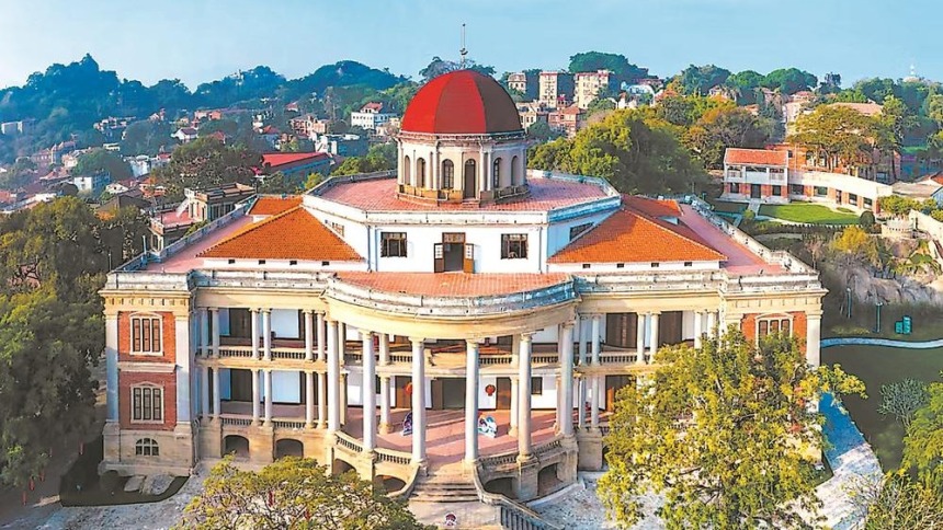 厦门鼓浪屿老建筑的百年转身