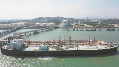 上半年泉州口岸进口液化石油气突破50万吨