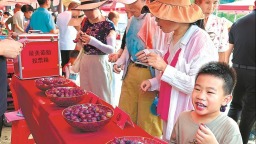 三明沙县南阳乡举办“最美葡萄”评选活动