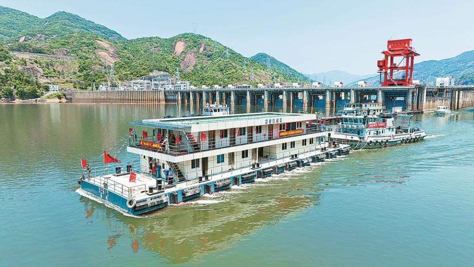 福建省首个“内河水上综合服务区”建设加速