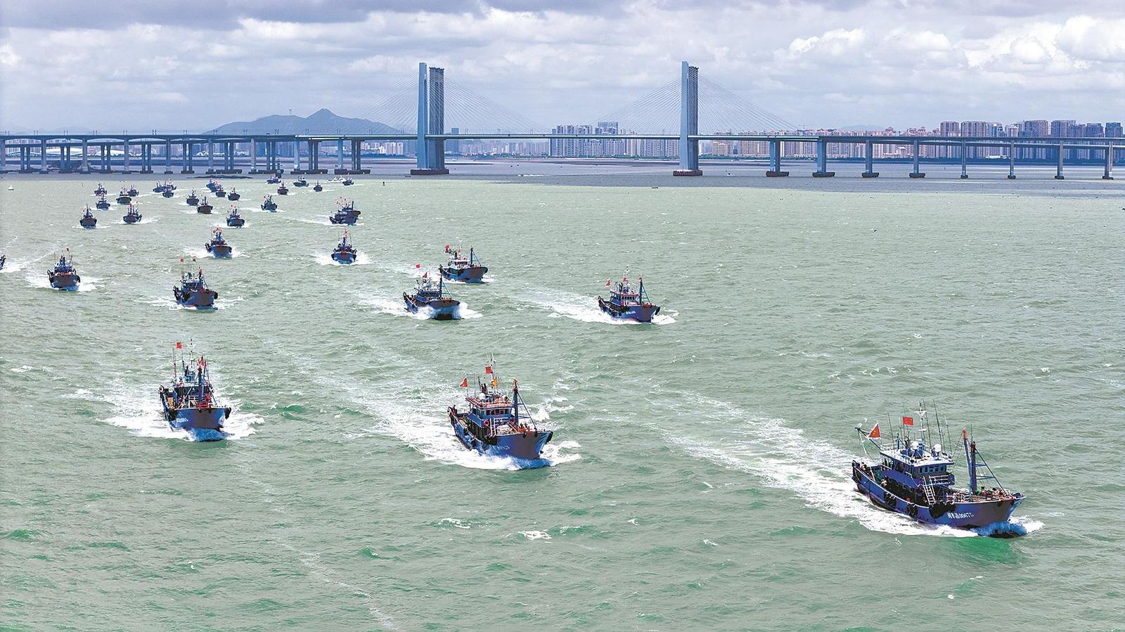 耕海牧渔再出发 泉州各地开渔主题活动丰富多彩