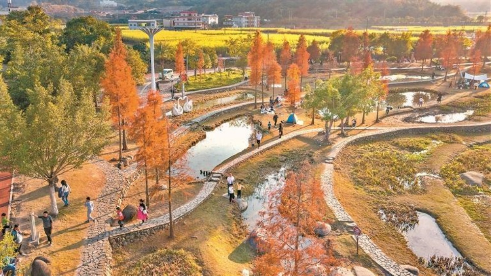 泉州永春：乡村添美景