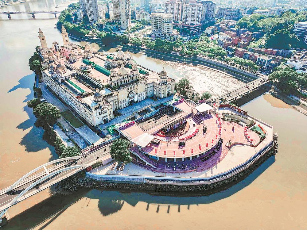 福州中洲岛A区完成改造升级 以全新面貌亮相