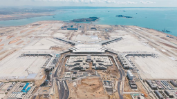 厦漳泉城际铁路R1线机场段土建预留二期工程主体结构封顶