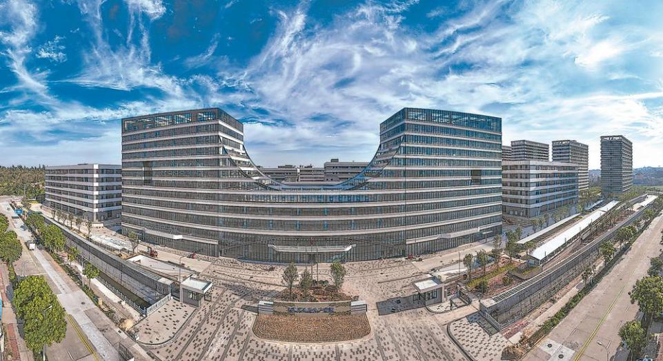福建石狮光电信息产业园进入施工收尾阶段