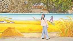 泉州：文化墙绘扮靓乡村