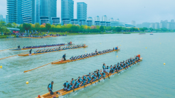 福州：飞桨逐浪勇争先 竞渡热潮起吴航