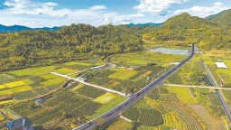 南平松溪：“彩虹公路”完成沥青路面改造