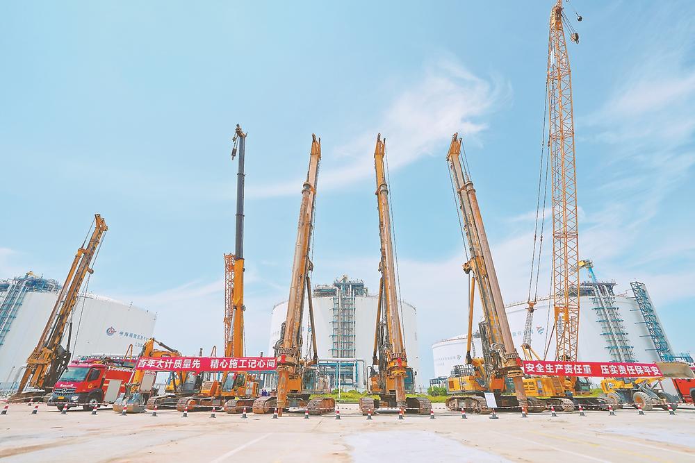 福建LNG7号储罐项目开工