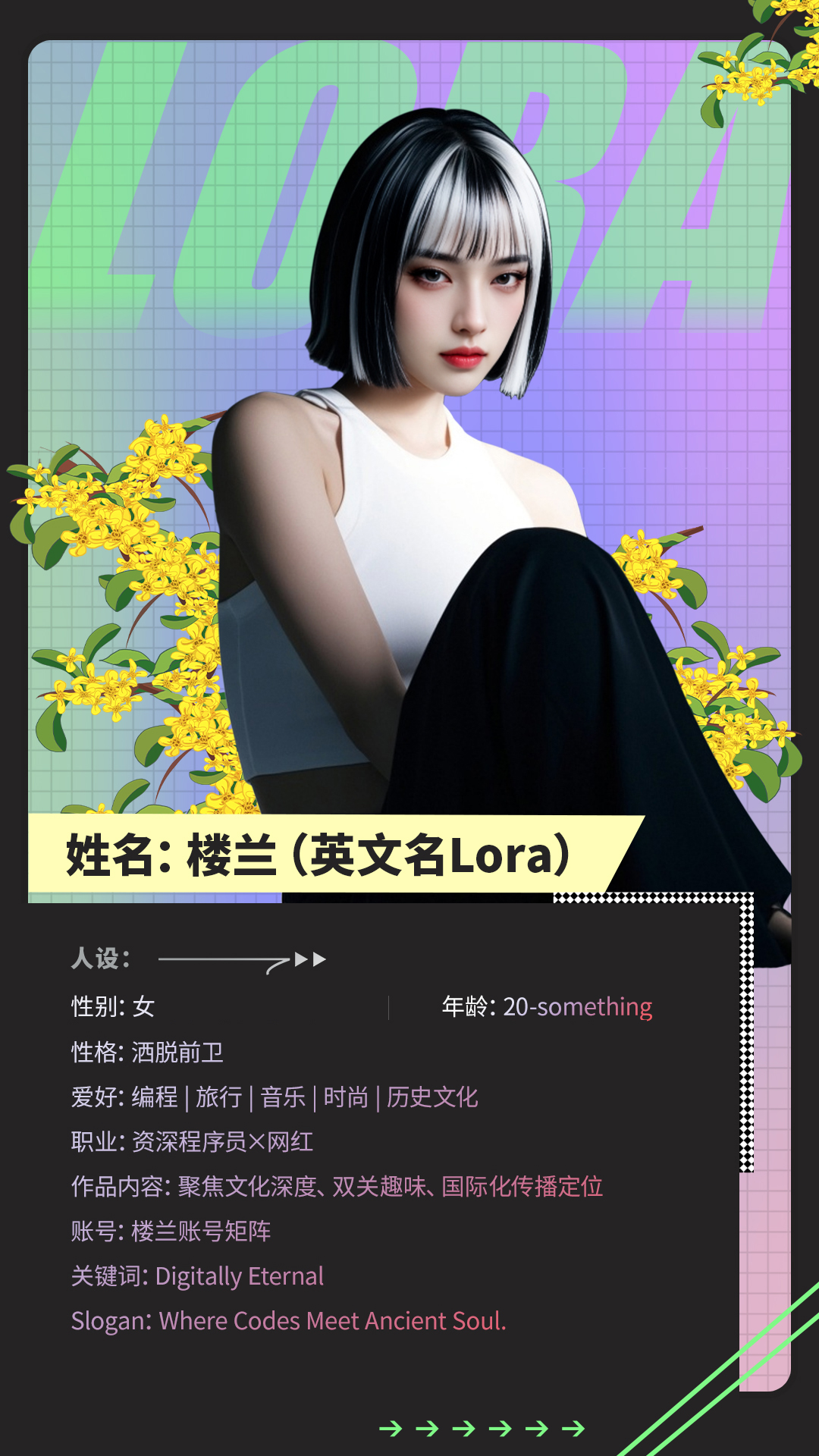 Digital Avatar "Lora" Arrives: Where Codes Meet Ancient Soul_fororder_竖版最终 拷贝