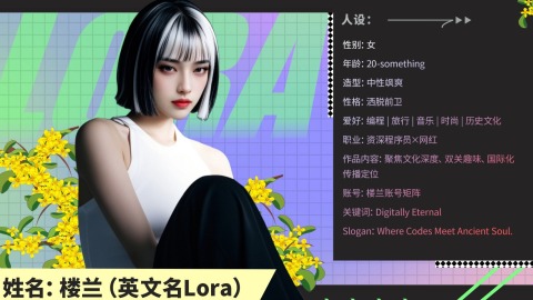 Digital Avatar "Lora" Arrives: Where Codes Meet Ancient Soul