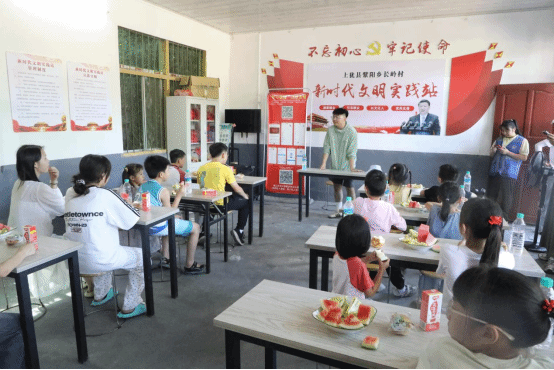 童心筑梦 青春护航 江西水利电力大学学子赴赣州长岭村开展“三下乡”暑期文明实践活动_fororder_图片27
