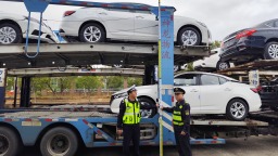 江西省交通运输执法局八支队四大队开展车辆运输车专项治理联合执法行动