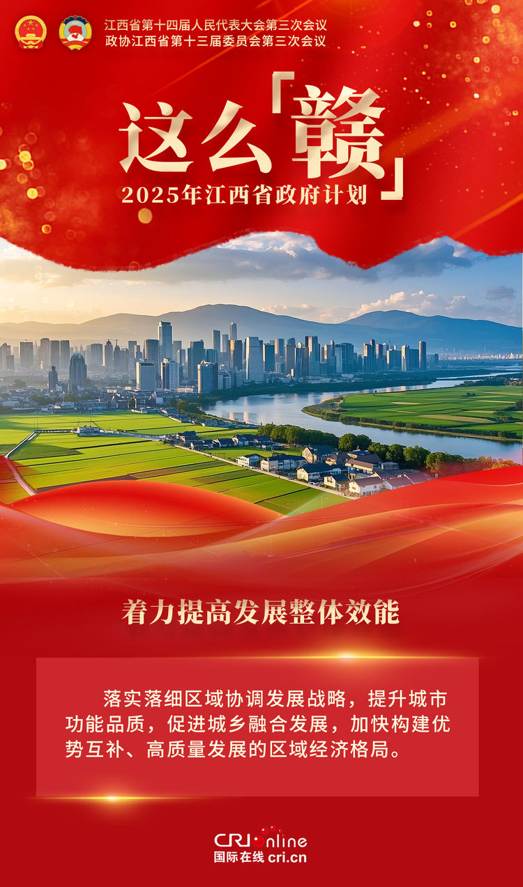 2025年江西省政府计划这么“赣”
