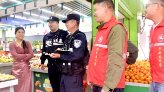 江西乐平：警民携手同心 共护“美好家园”