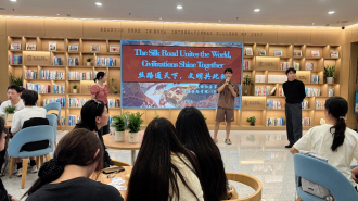 丝路通天下 文明共此时——江西科技学院举办跨文化英语角活动