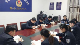 南昌经开区法院司法警察大队深入学习《人民法院司法警察内务条令》