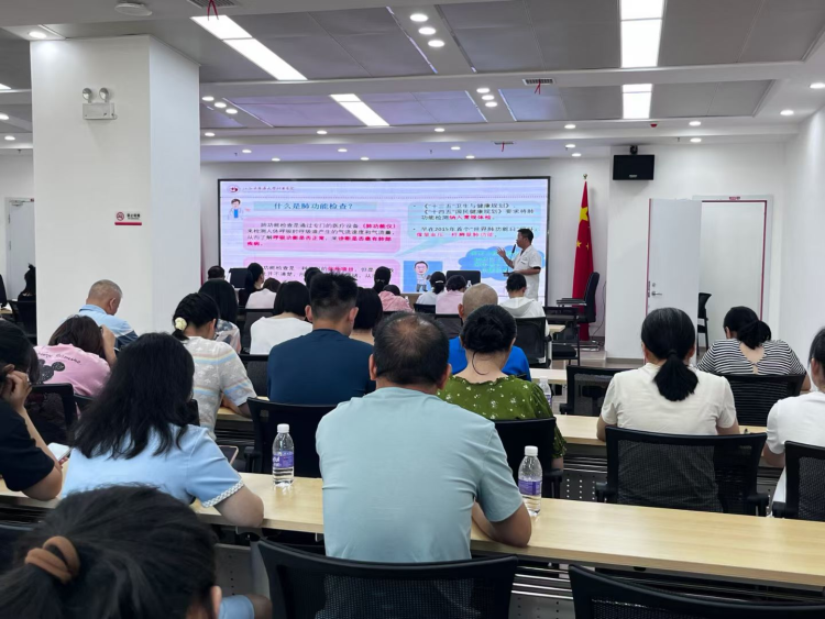 健康呼吸 从肺开始 江西中医药大学附属医院呼吸科开展肺功能检查公益活动_fororder_图片1