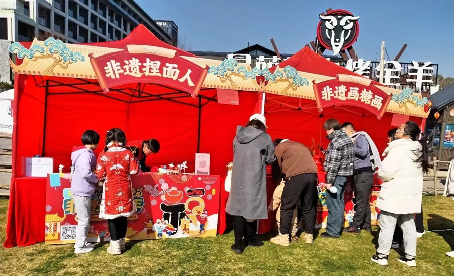 以非遗之名 赴新春之约 南昌湾里“非遗过大年”活动有声有色