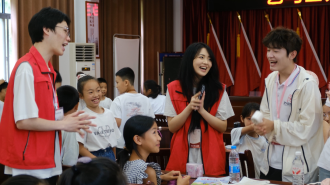 江西财经大学：美育与法治并行 守护乡村儿童成长