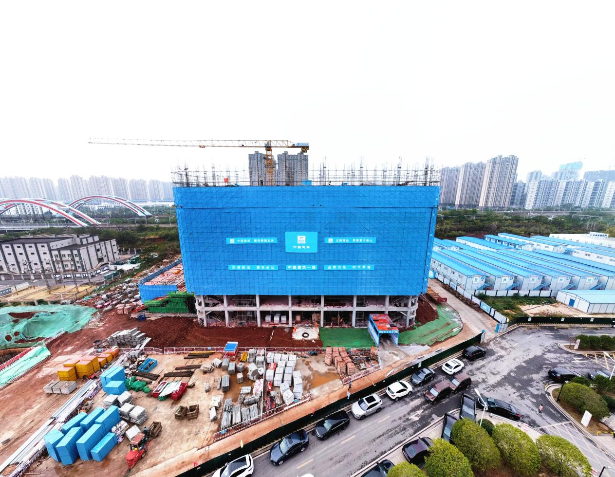 江西省首个国家儿童区域医疗中心建设大干快上“项”前冲