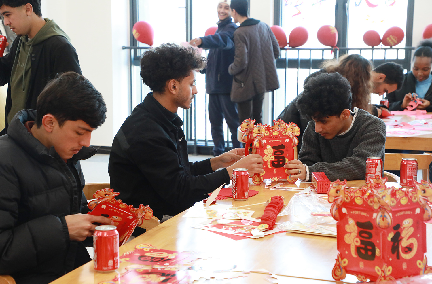 江西科技学院来华留学生欢庆中国年