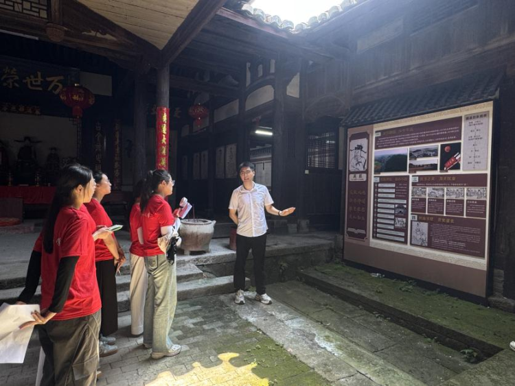 青春赋能乡村振兴 东华理工大学研究生团队到嵩湖乡开展社会实践_fororder_图片7
