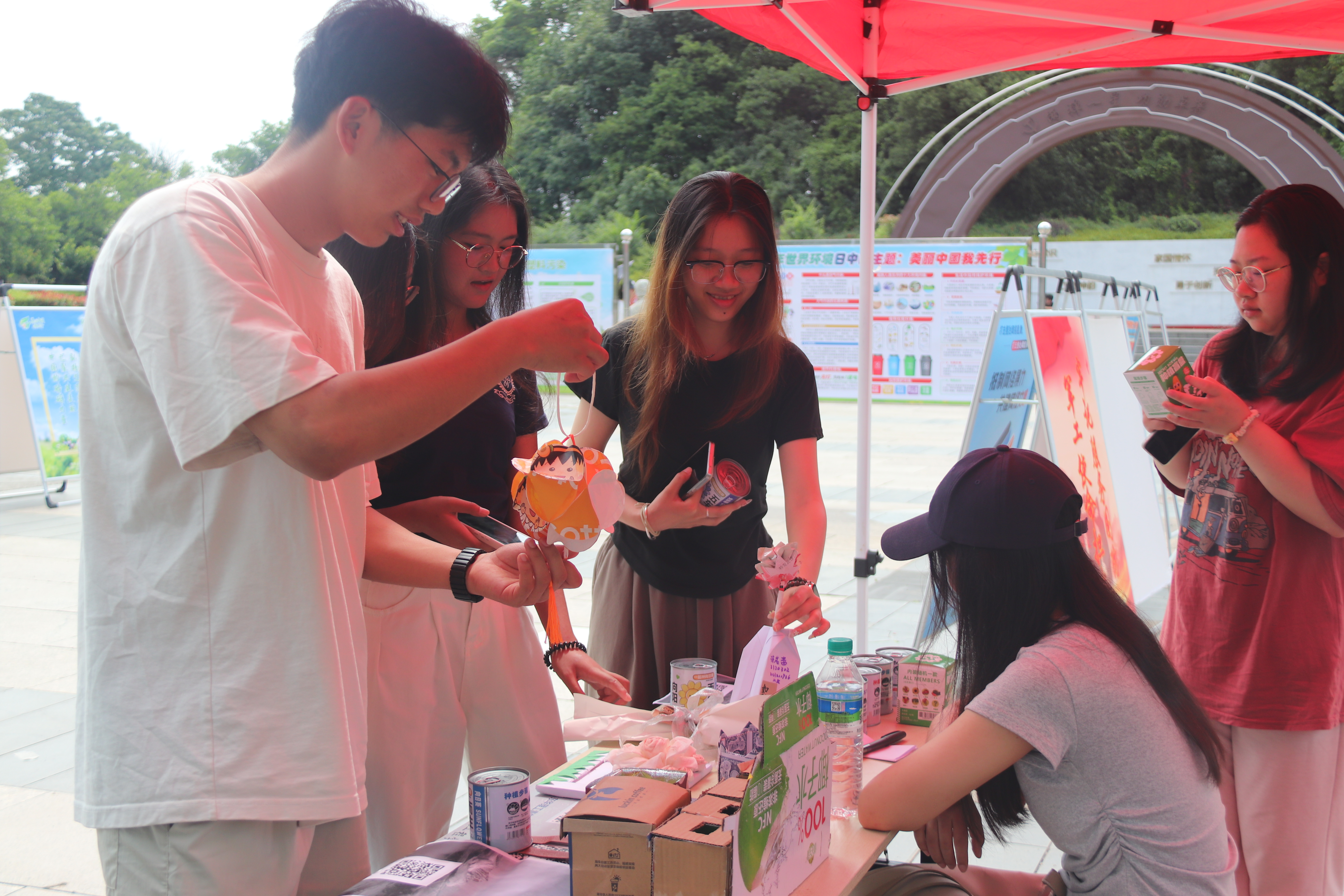 东华理工大学开展“世界环境日”主题宣传活动_fororder_图片1