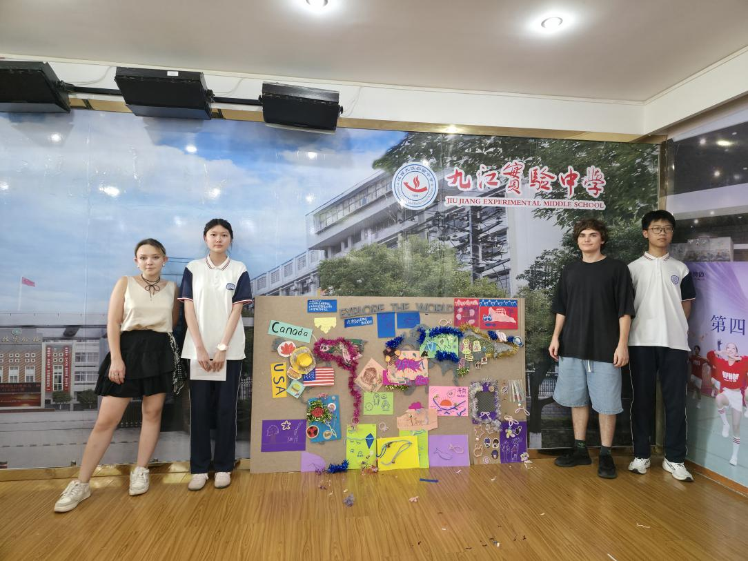 九江实验中学举办“中华文化 国际共赏”国际文化交流活动 中外青少年共话文明互鉴_fororder_图片3