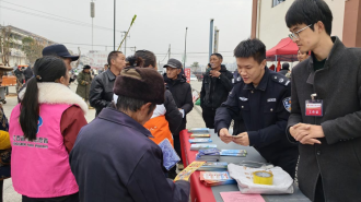 江西南丰县白舍镇开展“百人千场进万站”文明实践示范宣讲活动