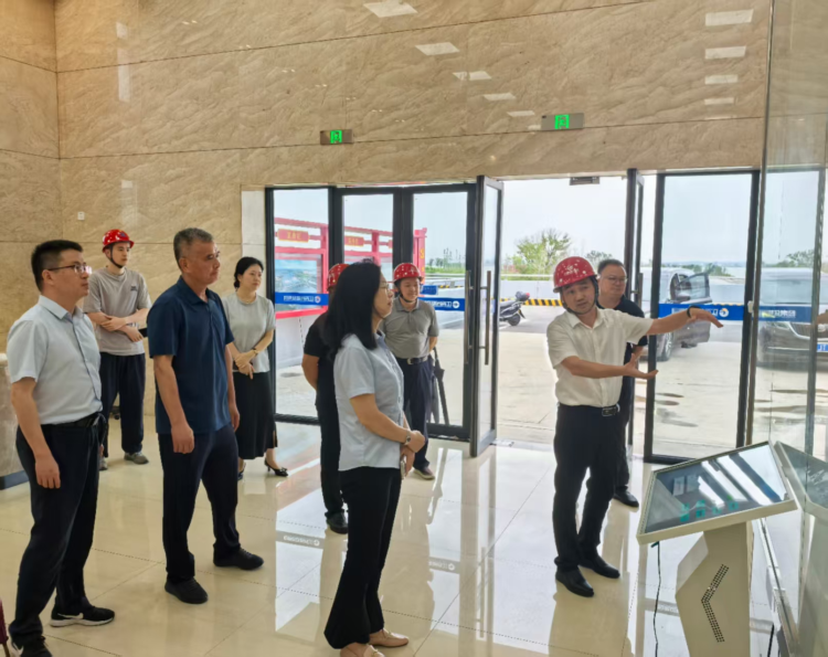 中国进出口银行江西省分行副行长孙颖丽一行赴信江八字嘴航电枢纽工程项目开展贷后巡查_fororder_图片9