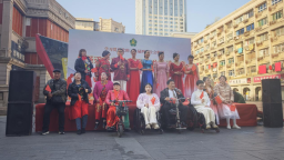 南昌市东湖区举办残疾人文化进社区活动