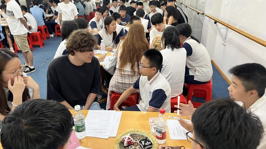 九江实验中学举办“中华文化 国际共赏”国际文化交流活动 中外青少年共话文明互鉴_fororder_图片2