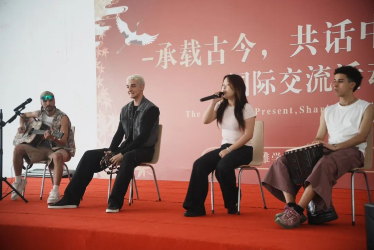 丰城市博雅学校举行“承载古今，共话中华文化”国际交流活动_fororder_图片5
