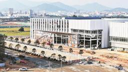 泉州南安国际石材智慧产业园一期建设进入收官阶段