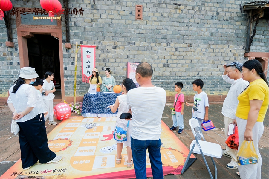 南昌汪山土库:国庆首日人气火爆 督抚福地沉浸式体验受热捧