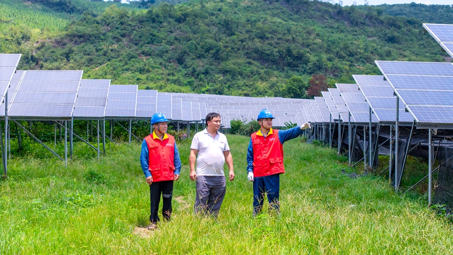 國網上高縣供電公司:電托綠能鋪富路 光融農漁興鄉野