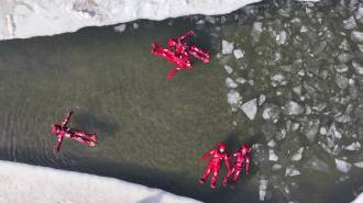 冬天还能这么玩！沈阳“冰浮”项目来了