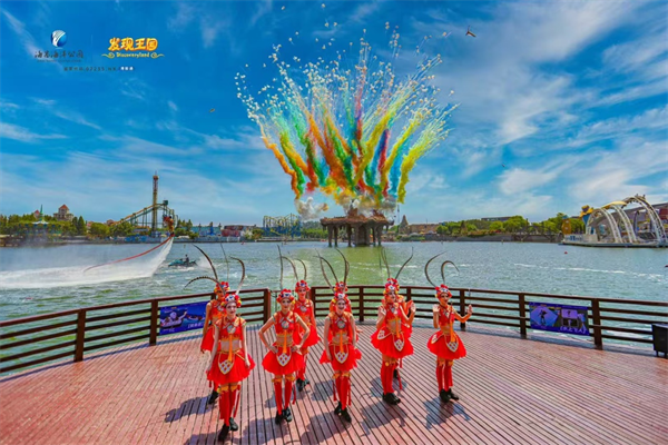 大连海昌发现王国双节打造“天空浪漫”新体验