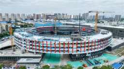 沈阳拓荆高端半导体设备产业化基地项目主体结构封顶