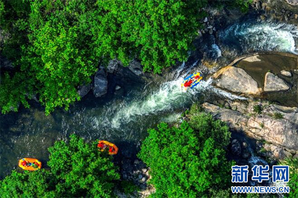湖北大別山深處的清涼之約