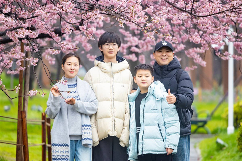 中国樱花集体亮相 武汉东湖樱园正式开园