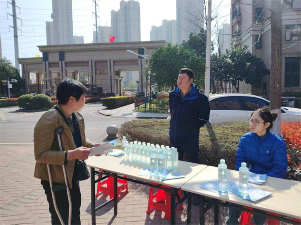 春风送暖水润万家 武水集团武昌供水分公司进社区开展惠民共建活动