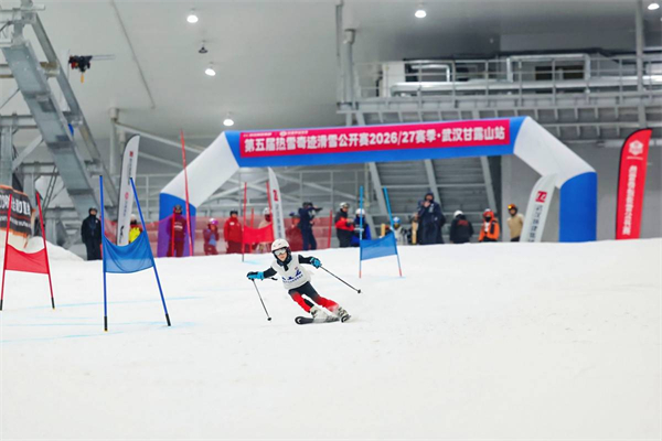 全國同類雪場前三!武漢黃陂如何創造“熱雪奇跡”