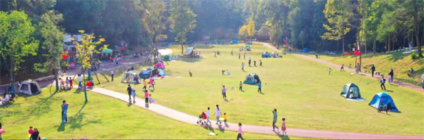 看湖北咸宁各大城市公园幸福“72变”