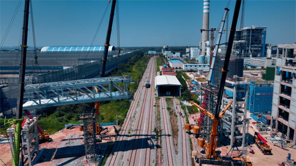 硬核保供 绿色发电 中南电力总承包江陵电厂二期1号机组投运